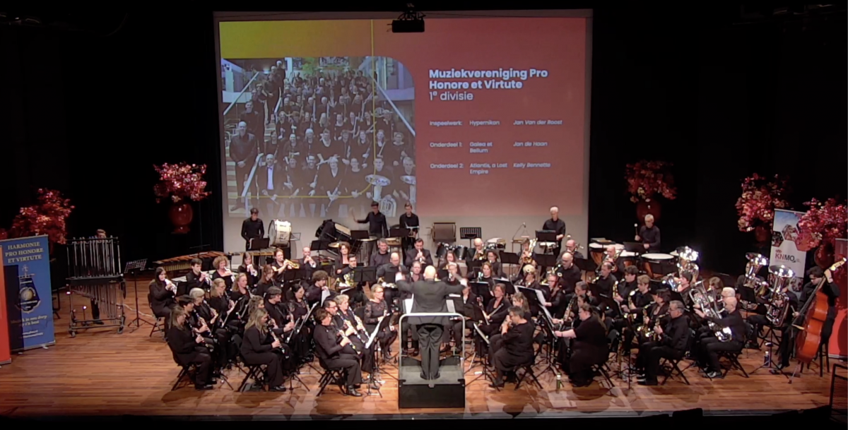 Harmonieorkest schittert op concours met eerste prijs