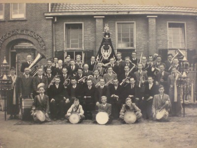 Historische foto van Harmonie Pro Honore et Virtute
