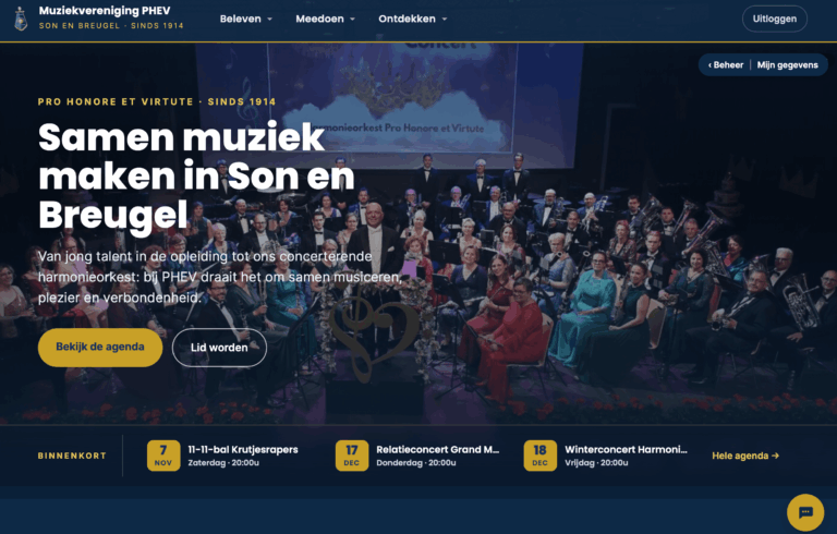 Onze nieuwe website is Live