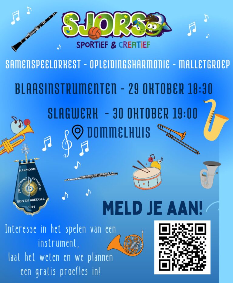 Interesse in muziek? Doe mee!